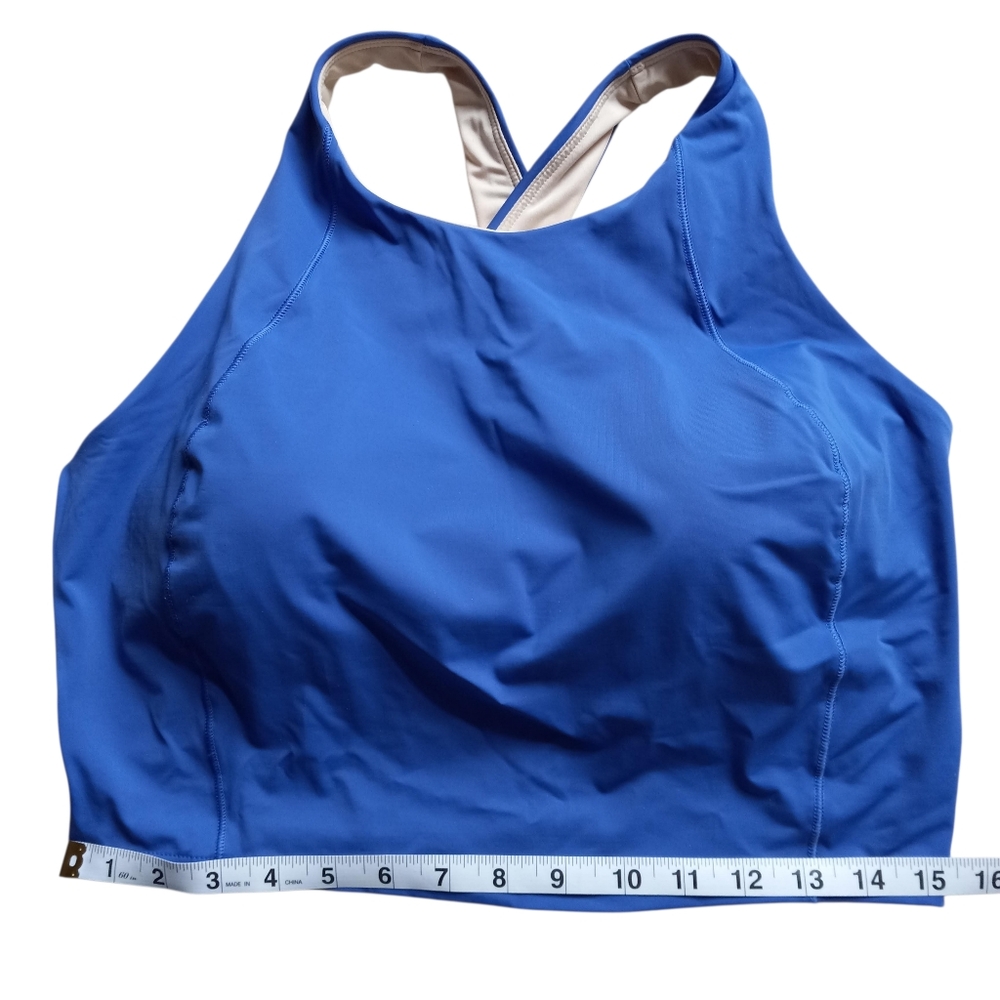 Alaskan Hardgear AKHG Duluth Lost Lake Long Line Swim Bra Top Size 14 Blue Beach - Picture 8 of 12